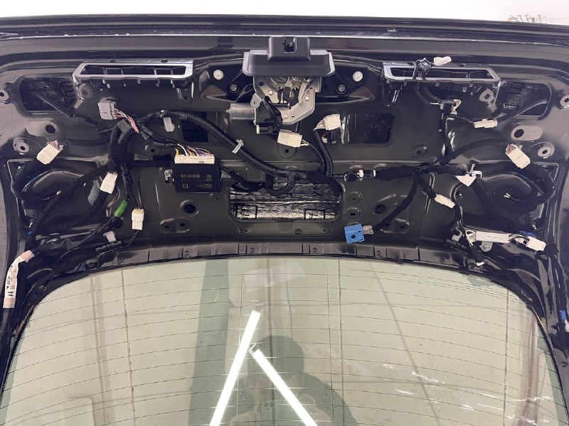 обшивка крышки багажника шумоизоляция Lexus NX вибро антискрип фото